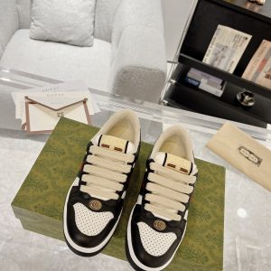 Gucci Screener Black White sneaker