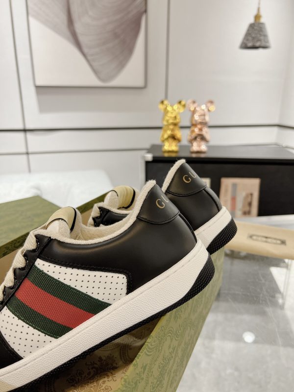 Gucci Screener Black White sneaker