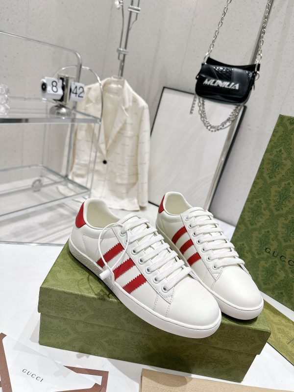 Gucci 2023 new casual sports shoes white shoes