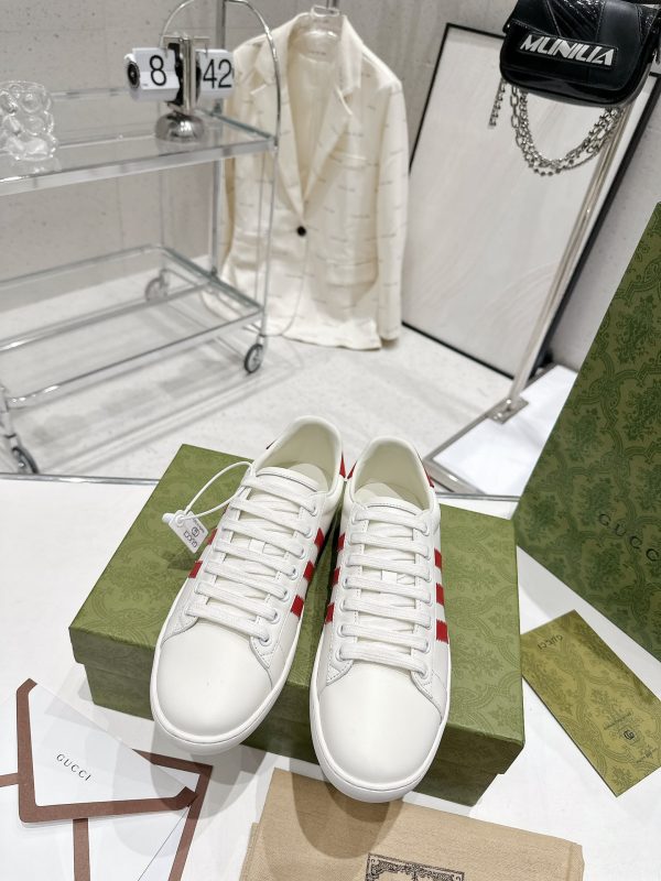 Gucci 2023 new casual sports shoes white shoes