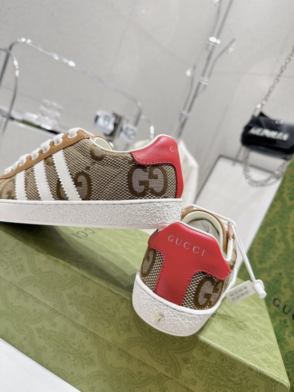 Gucci 2023 new casual sports shoes white shoes