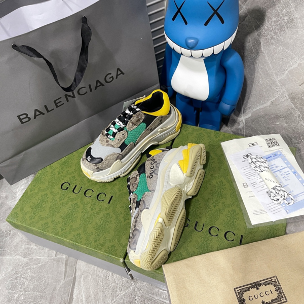 Gucci x Balenciage joint model