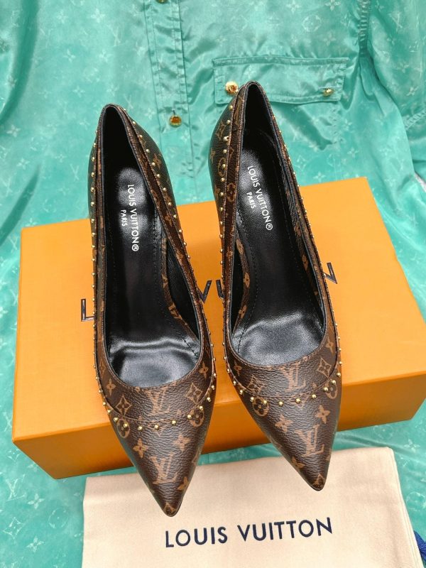 Designer LV High Heel Shoes 040