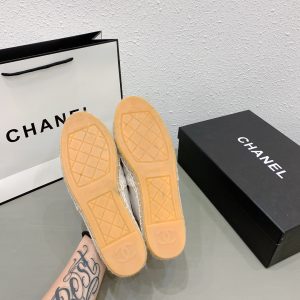 Chanel tweed espadrilles