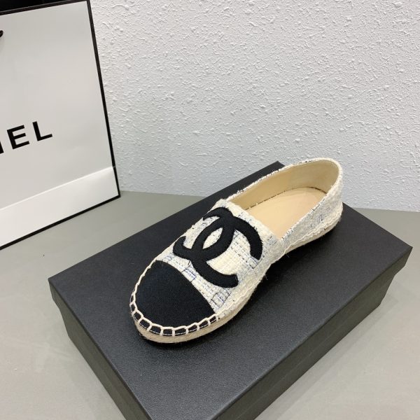 Chanel tweed espadrilles