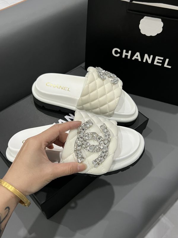 Chanel Lambskin Mules Slipper