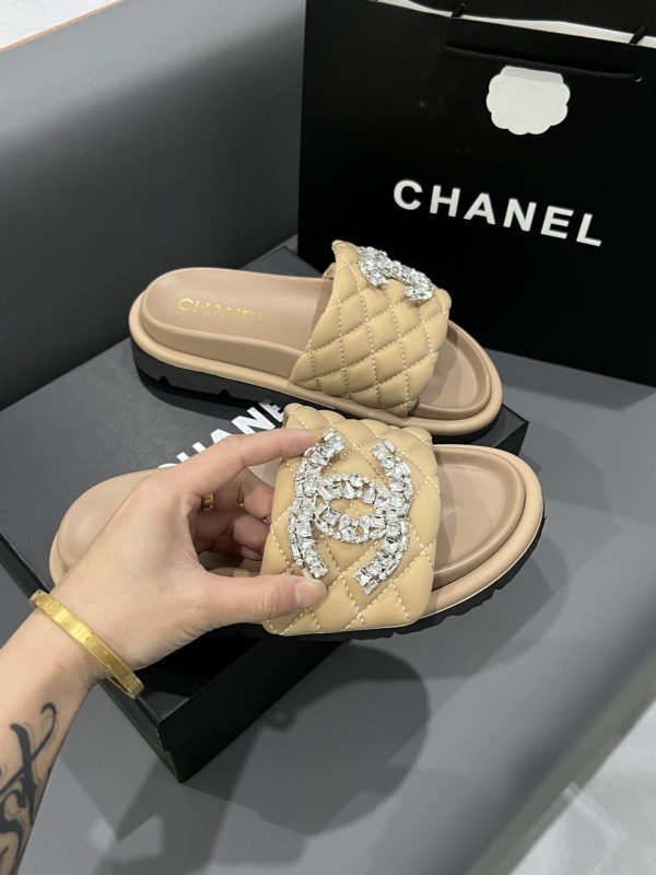 Chanel Lambskin Mules Slipper