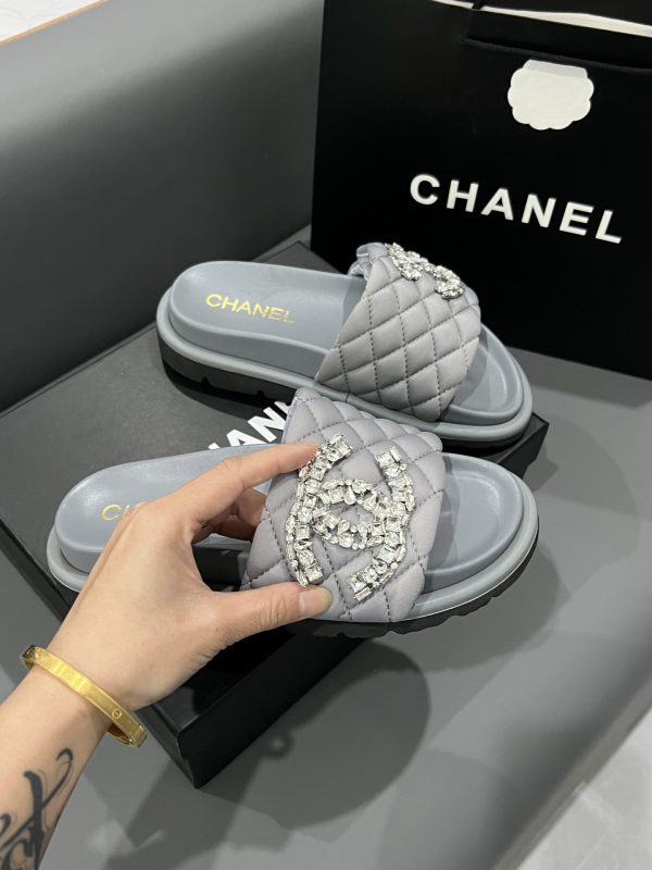 Chanel Lambskin Mules Slipper