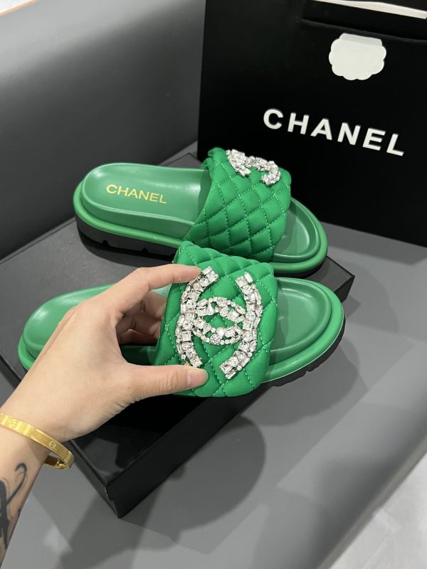 Chanel Lambskin Mules Slipper