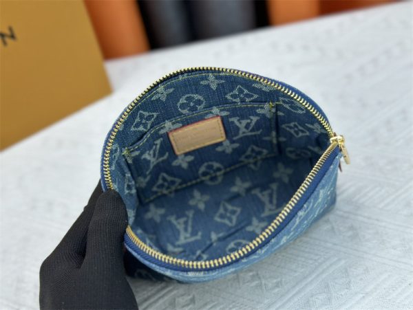 Cosmetic Pouch Monogram Canvas