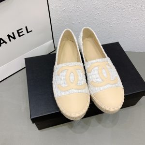 Chanel tweed espadrilles