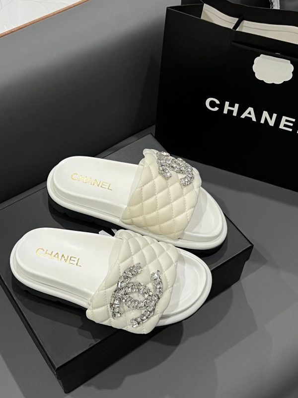 Chanel Lambskin Mules Slipper