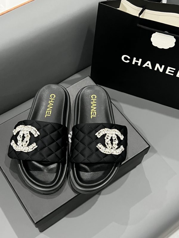 Chanel Lambskin Mules Slipper