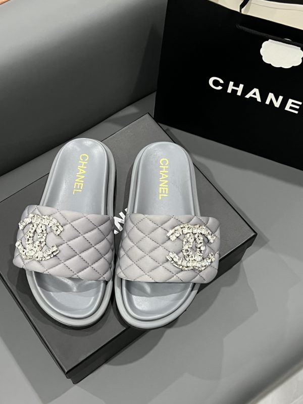 Chanel Lambskin Mules Slipper