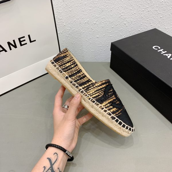 Chanel tweed espadrilles