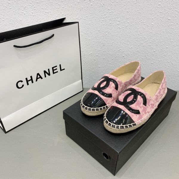 Chanel tweed espadrilles