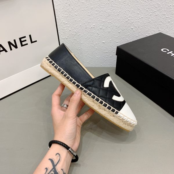 Chanel tweed espadrilles