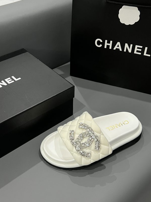 Chanel Lambskin Mules Slipper