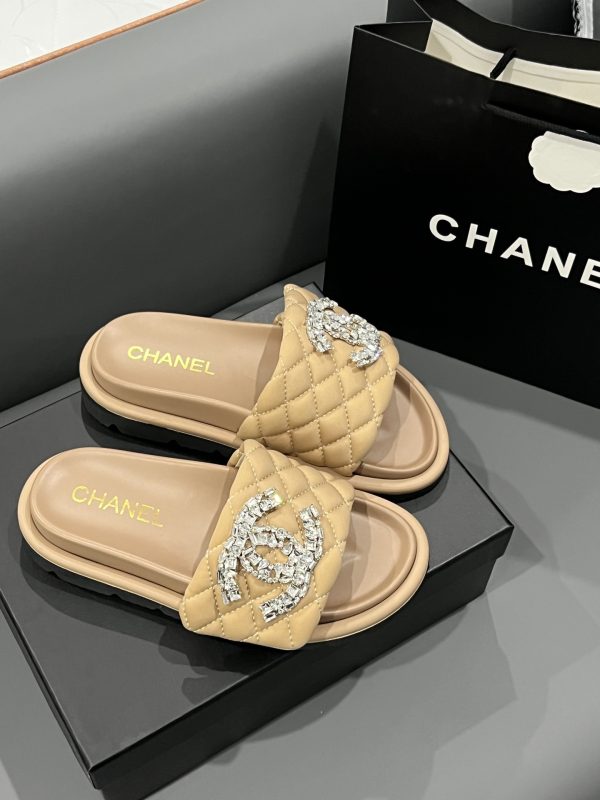 Chanel Lambskin Mules Slipper