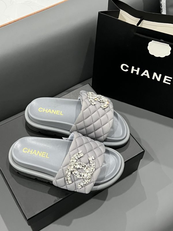 Chanel Lambskin Mules Slipper