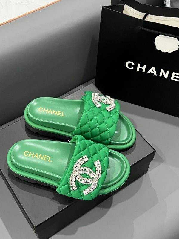 Chanel Lambskin Mules Slipper