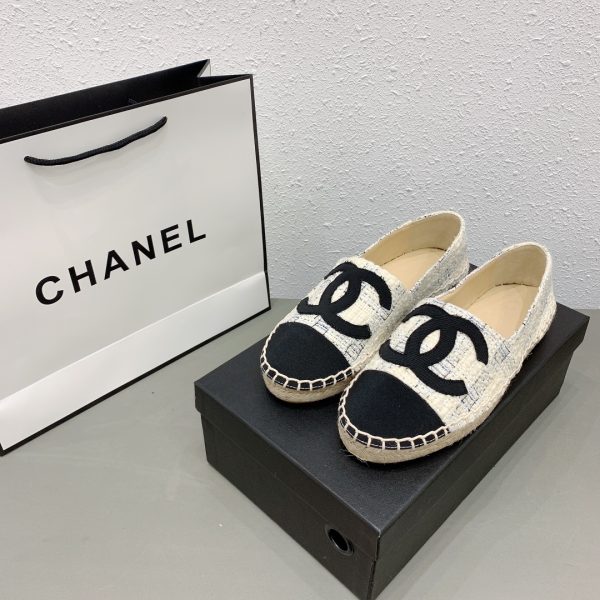 Chanel tweed espadrilles