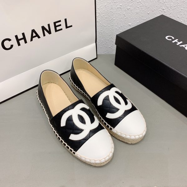 Chanel tweed espadrilles