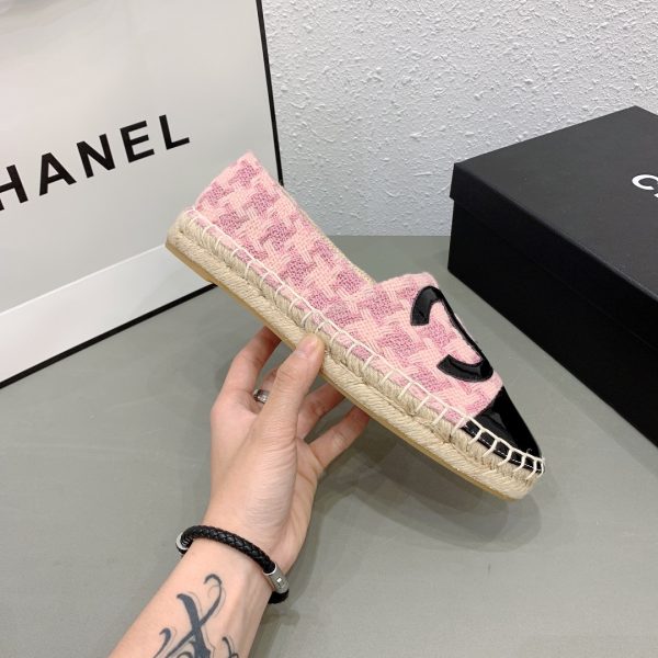 Chanel tweed espadrilles