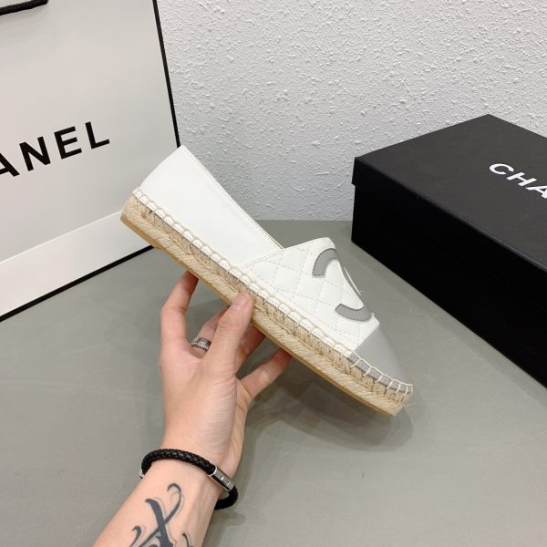 Chanel tweed espadrilles