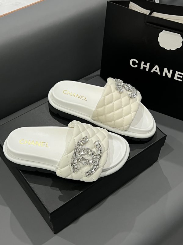 Chanel Lambskin Mules Slipper