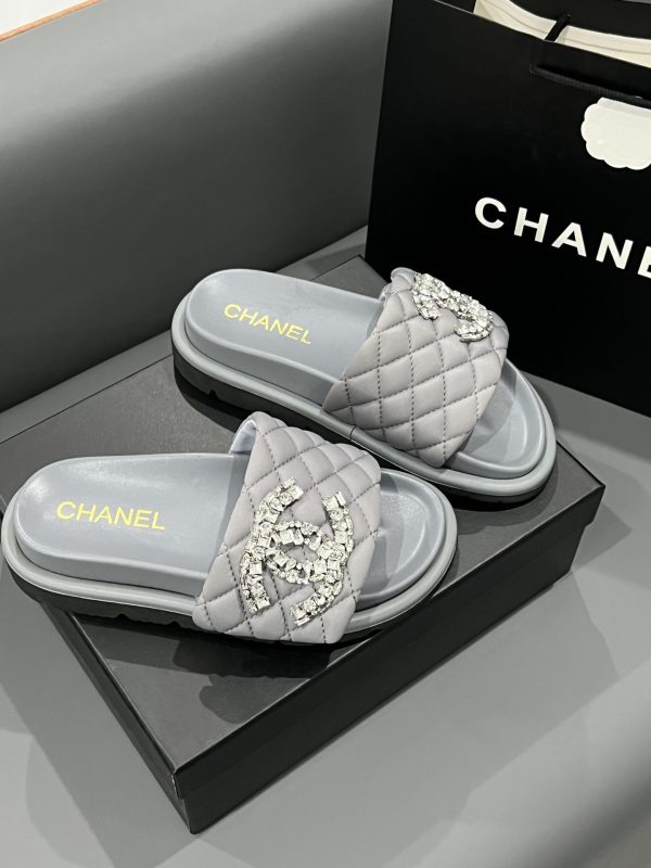 Chanel Lambskin Mules Slipper