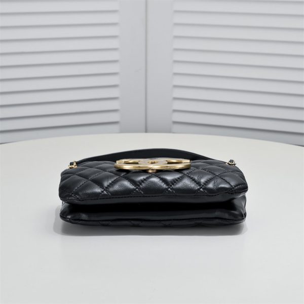 CHANEL Baguette Bag Black