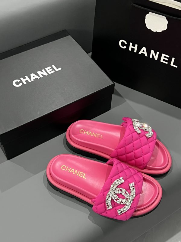 Chanel Lambskin Mules Slipper