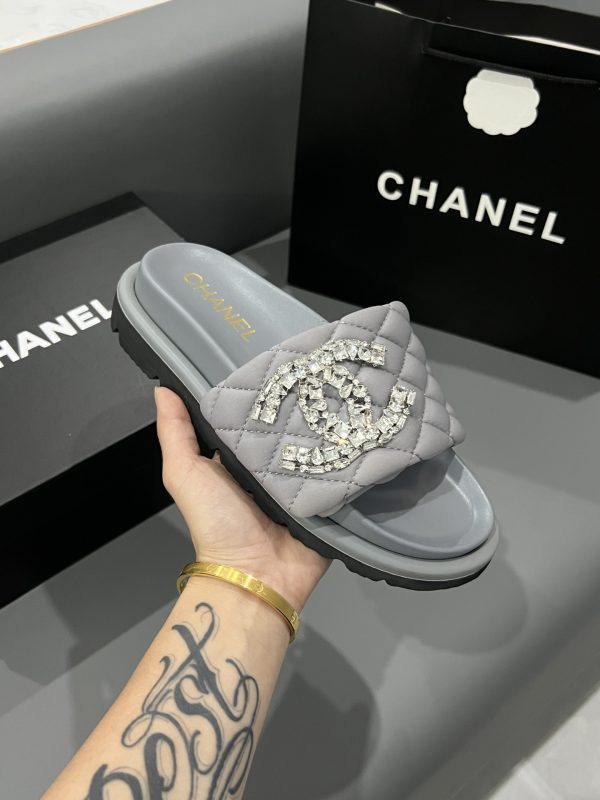 Chanel Lambskin Mules Slipper