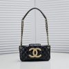 CHANEL Baguette Bag Black