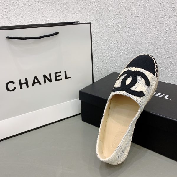 Chanel tweed espadrilles