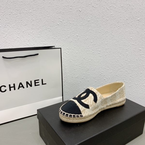 Chanel tweed espadrilles