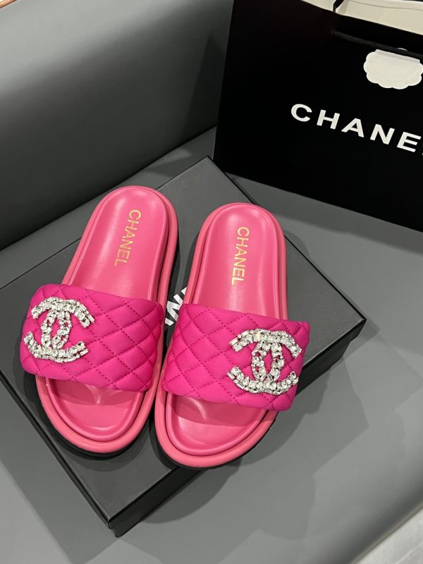 Chanel Lambskin Mules Slipper