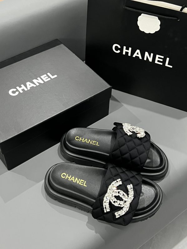 Chanel Lambskin Mules Slipper