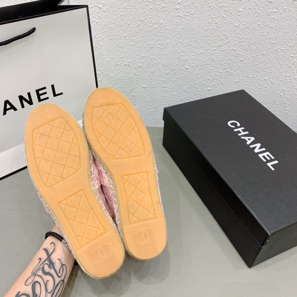 Chanel tweed espadrilles