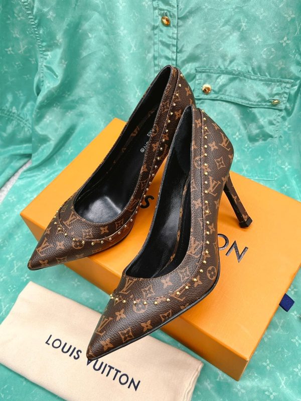 Designer LV High Heel Shoes 040