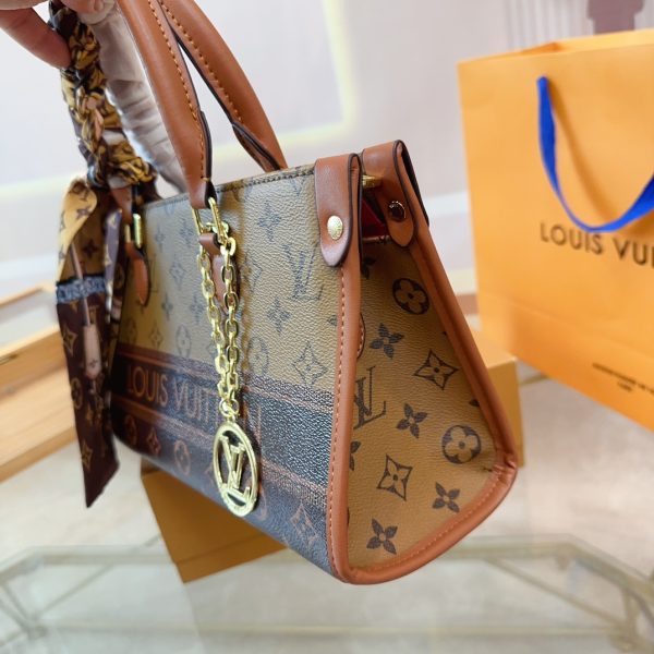 LOUIS VUITTON DUAL TONE HANDBAG