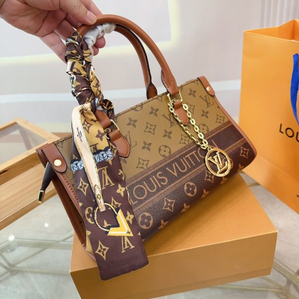 LOUIS VUITTON DUAL TONE HANDBAG