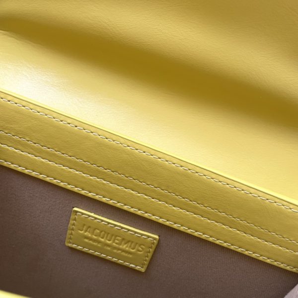 Jacquemus Yellow Le Chiquito Top Handle Bag