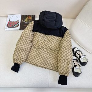 Gucci Gg canvas puffer down jacket