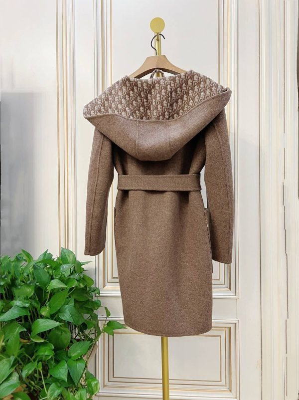 Hooded Wrap Coat Ready to Wear Louis Vuitton