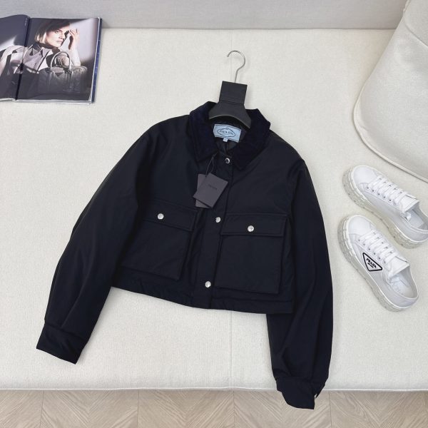 Cropped jacket Prada