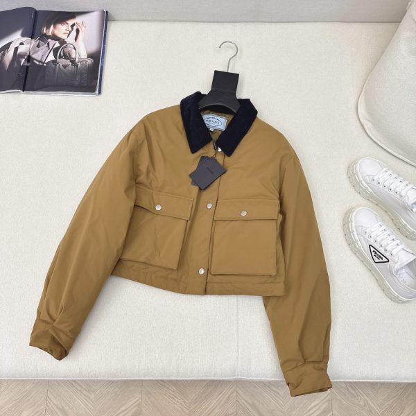 Cropped jacket Prada