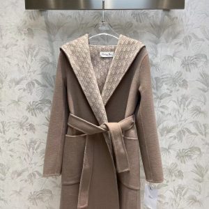 Women CD Wrap Coat 008