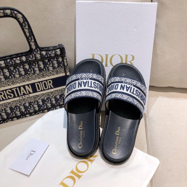 DIOR DWAY SLIPPER BLUE